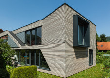 Dura Patina Fassade Kristallgrau - Architektur: Holzbau Gansloser